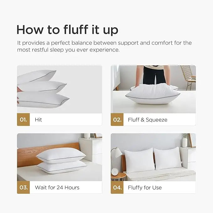 Luxury Cooling Bed Pillows™